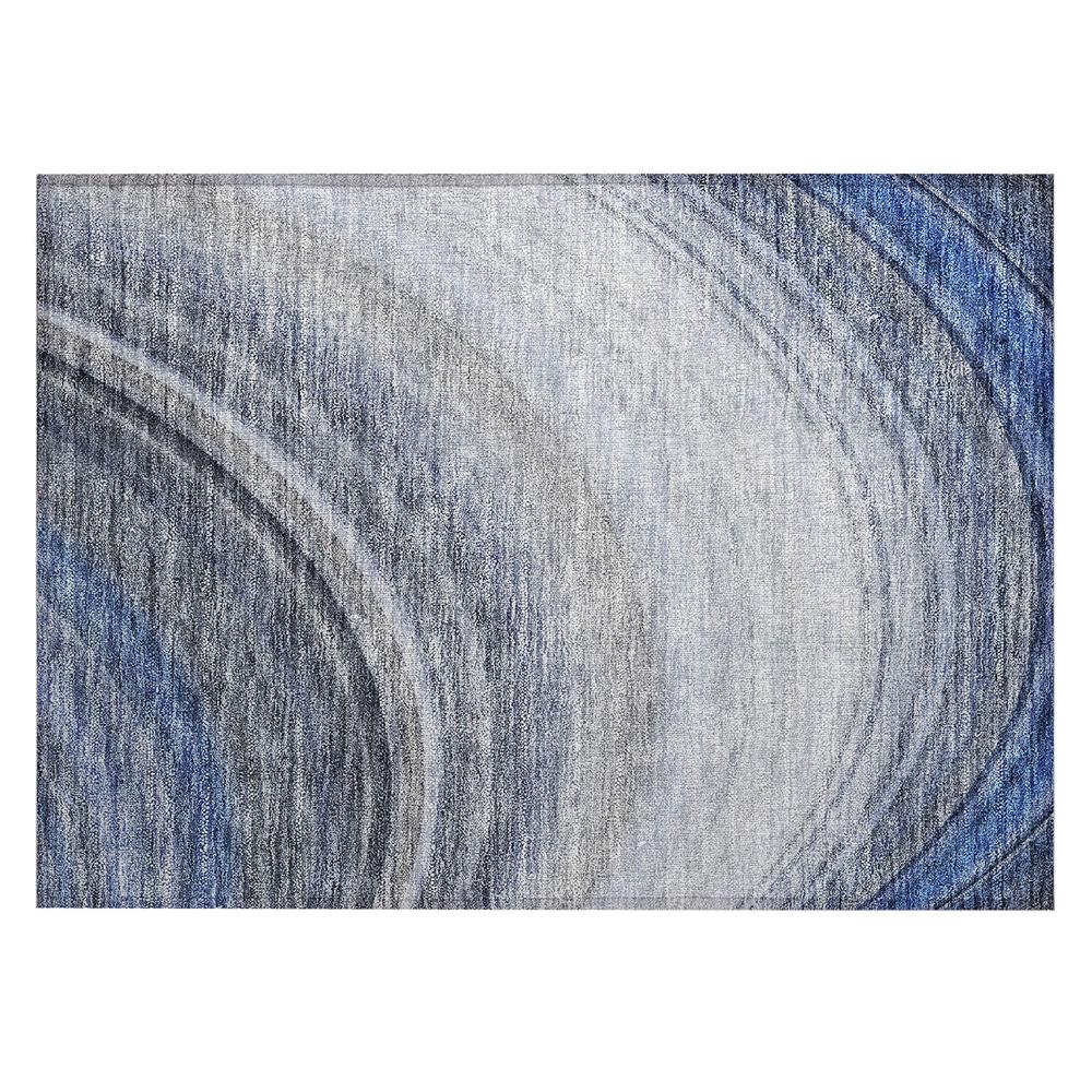 Chantille ACN584 Blue 1'8" x 2'6" Rug. The main picture.