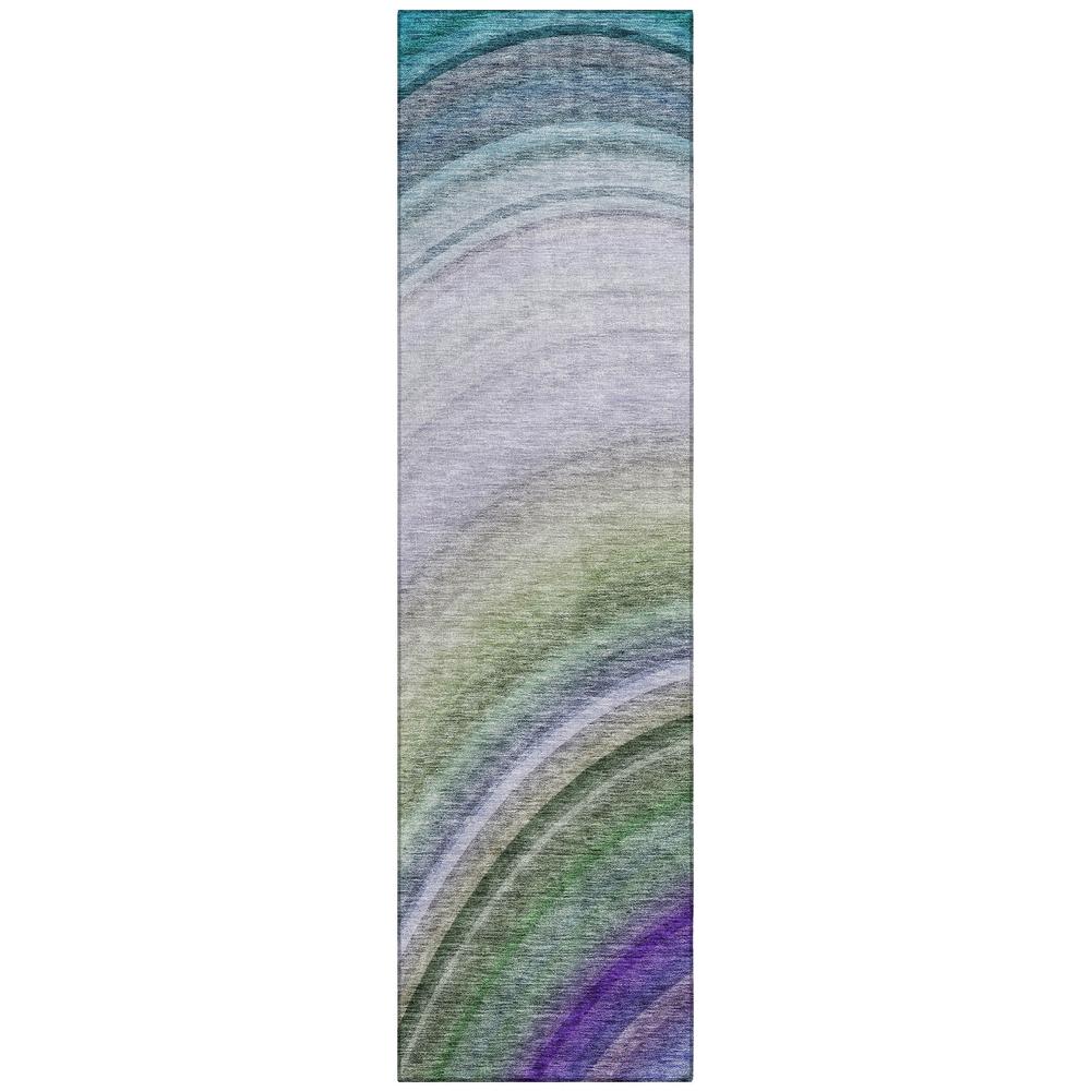 Chantille ACN584 Teal 2'3" x 7'6" Rug. Picture 1