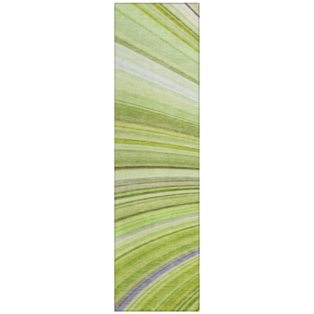 Chantille ACN585 Green 2'3" x 7'6" Rug. Picture 1