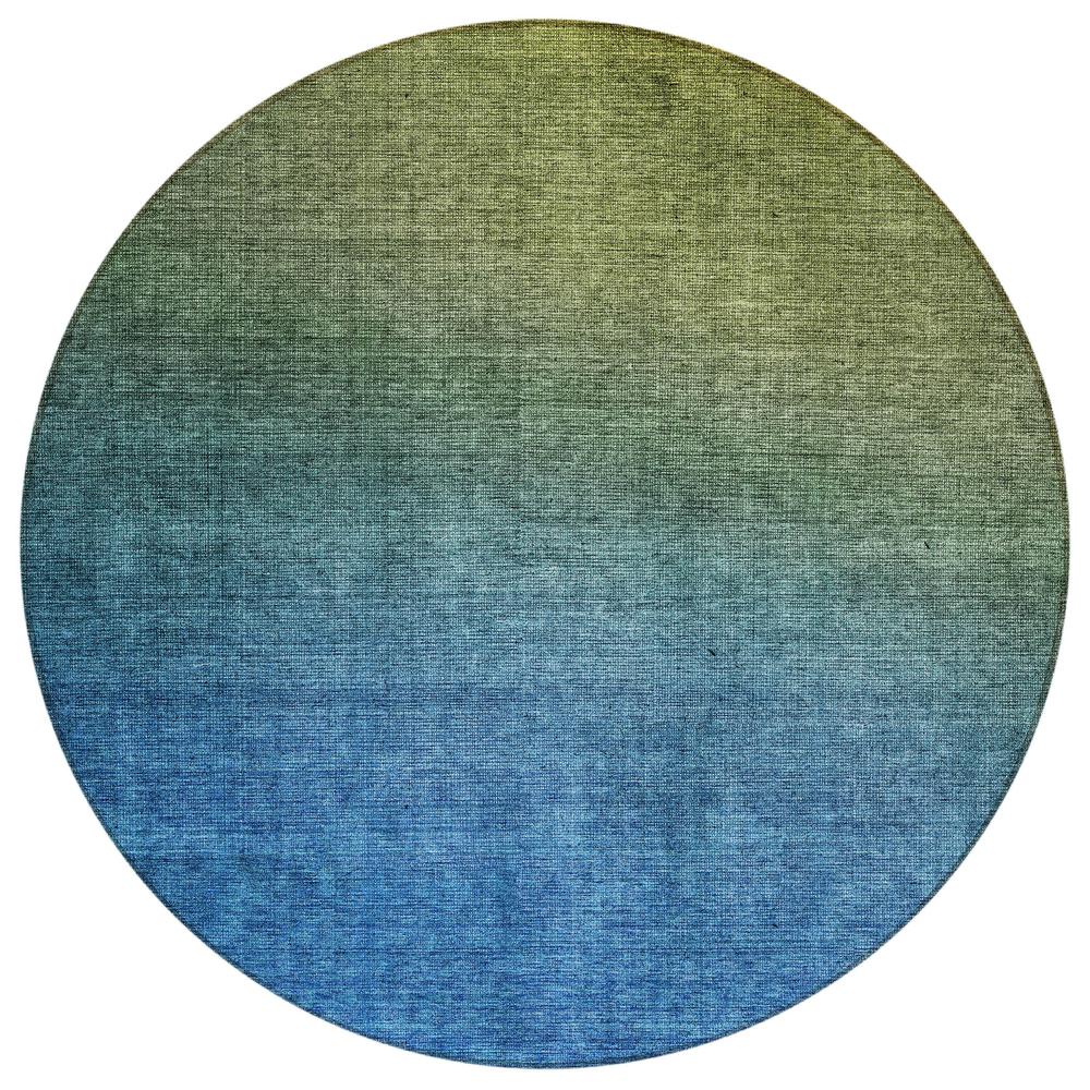 Chantille ACN587 Green 8' x 8' Rug. Picture 1