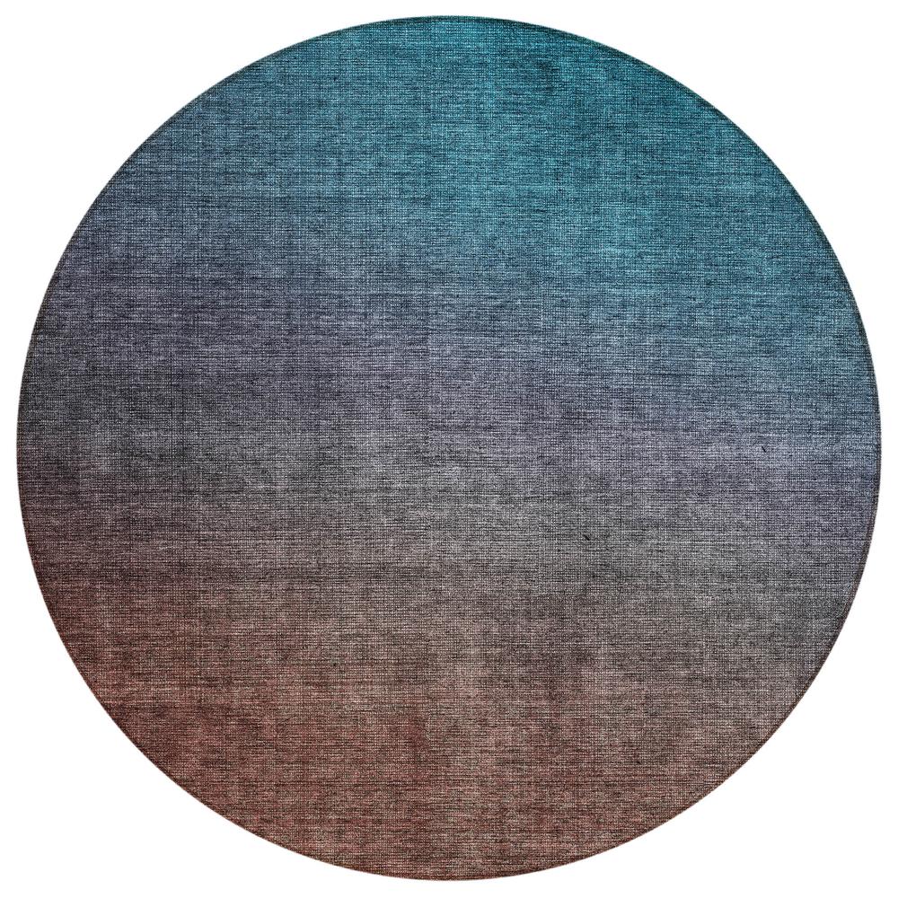 Chantille ACN587 Teal 8' x 8' Rug. Picture 1