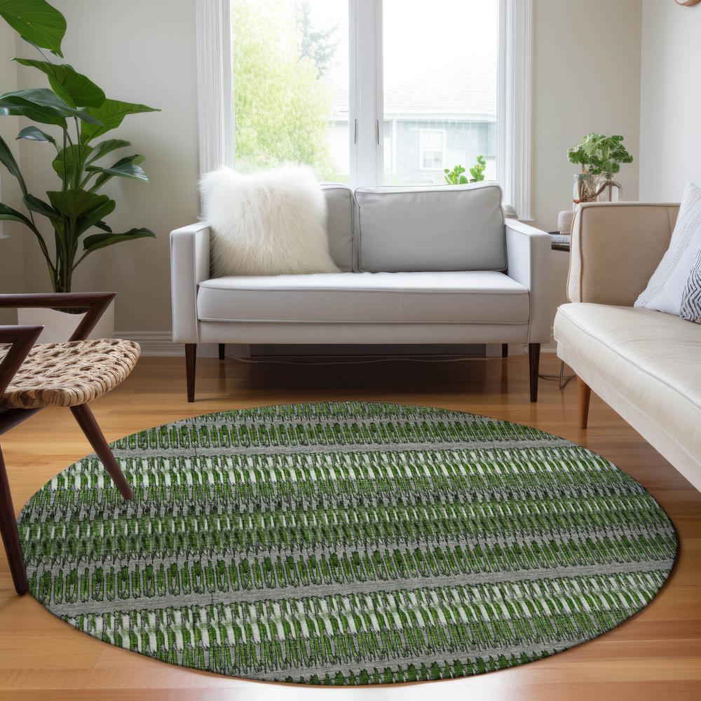 Chantille ACN589 Green 8' x 8' Rug. Picture 6
