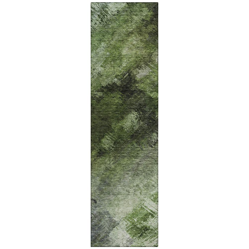 Chantille ACN590 Green 2'3" x 7'6" Rug. Picture 1