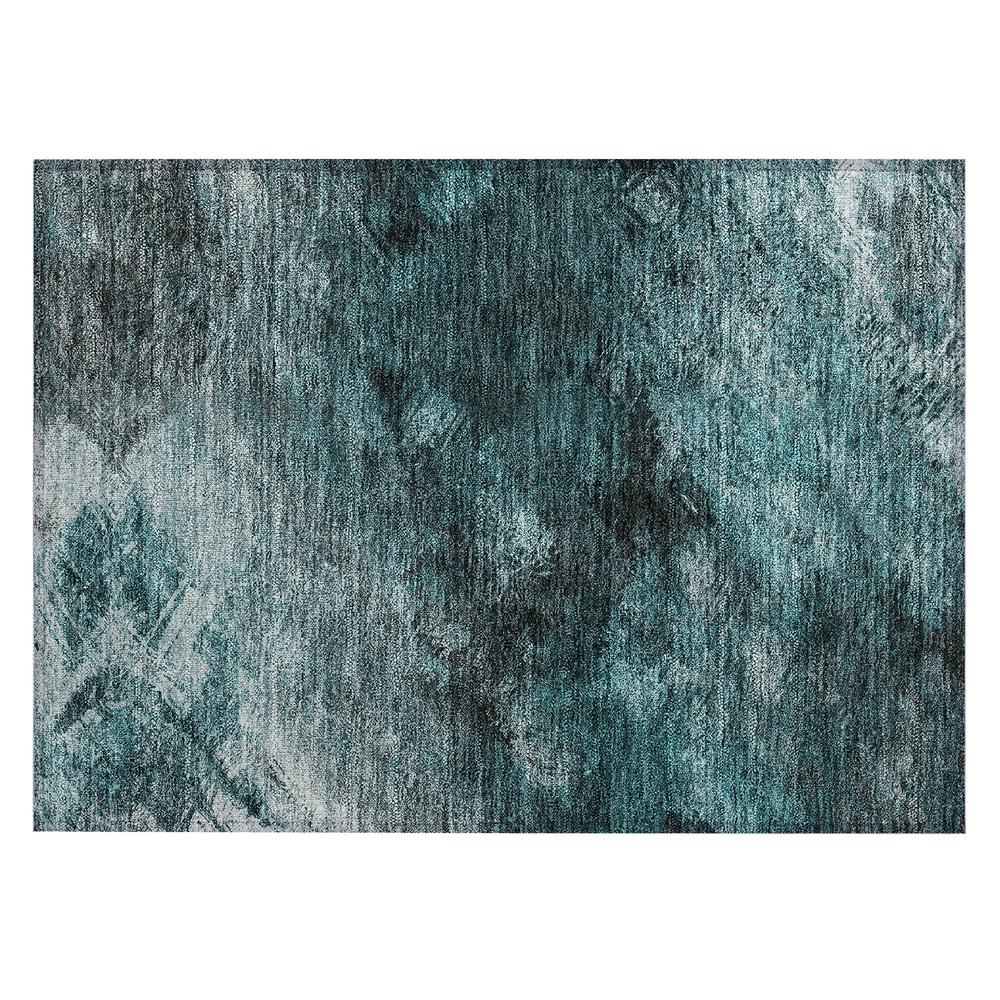 Chantille ACN590 Teal 1'8" x 2'6" Rug. Picture 1