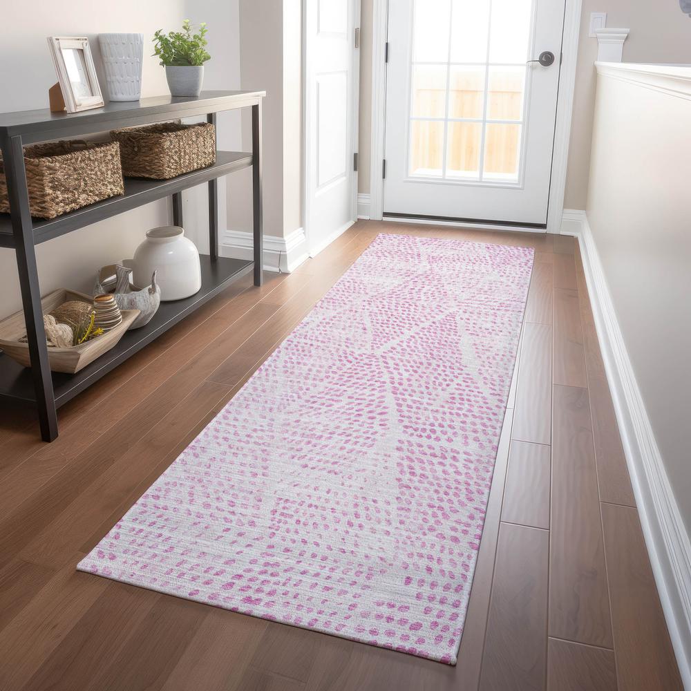 Chantille ACN591 Pink 2'3" x 7'6" Rug. Picture 6