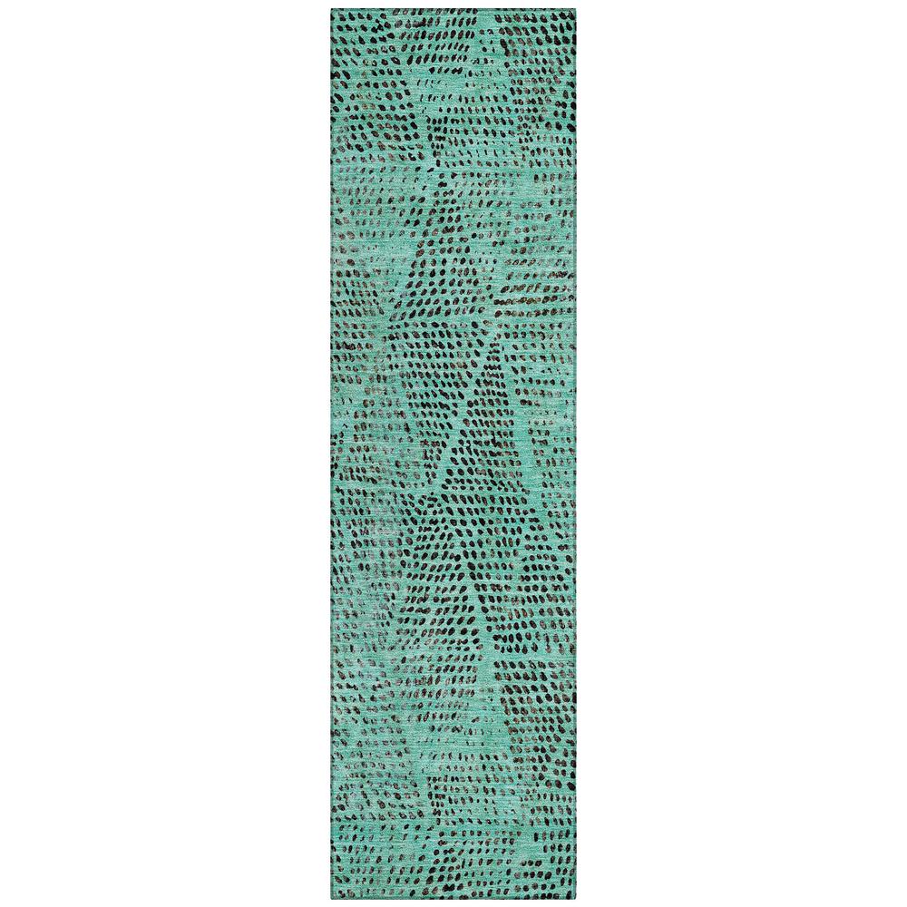 Chantille ACN591 Teal 2'3" x 7'6" Rug. Picture 1