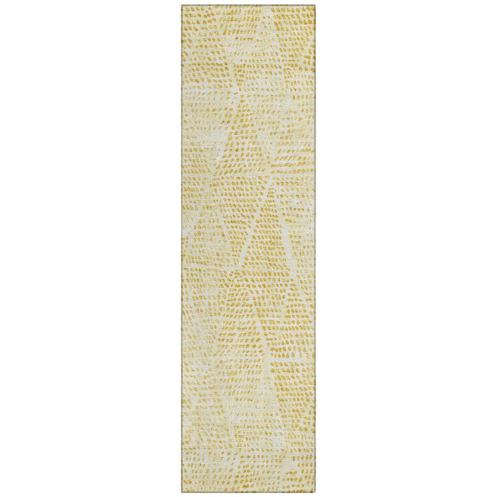 Chantille ACN591 Gold 2'3" x 7'6" Rug. Picture 1