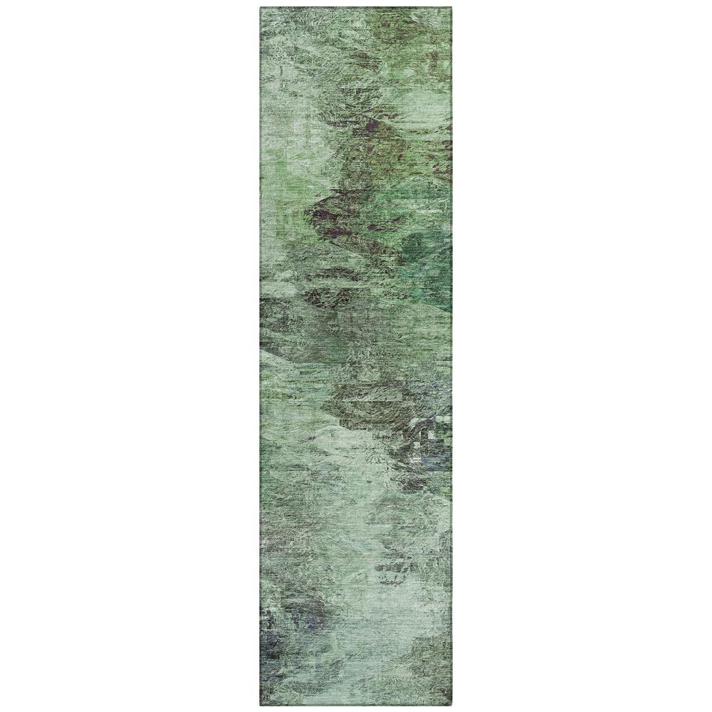 Chantille ACN592 Green 2'3" x 7'6" Rug. Picture 1