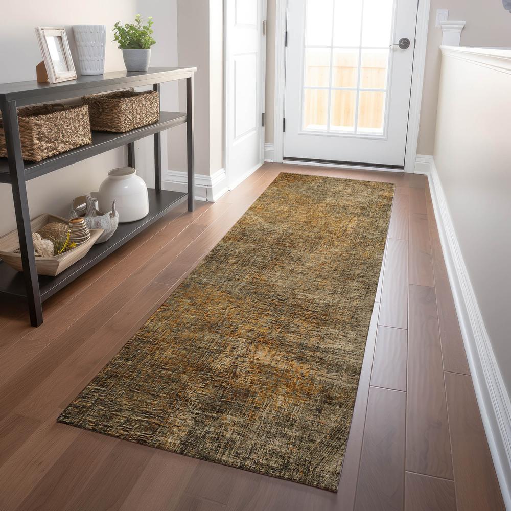 Chantille ACN593 Brown 2'3" x 7'6" Rug. Picture 6