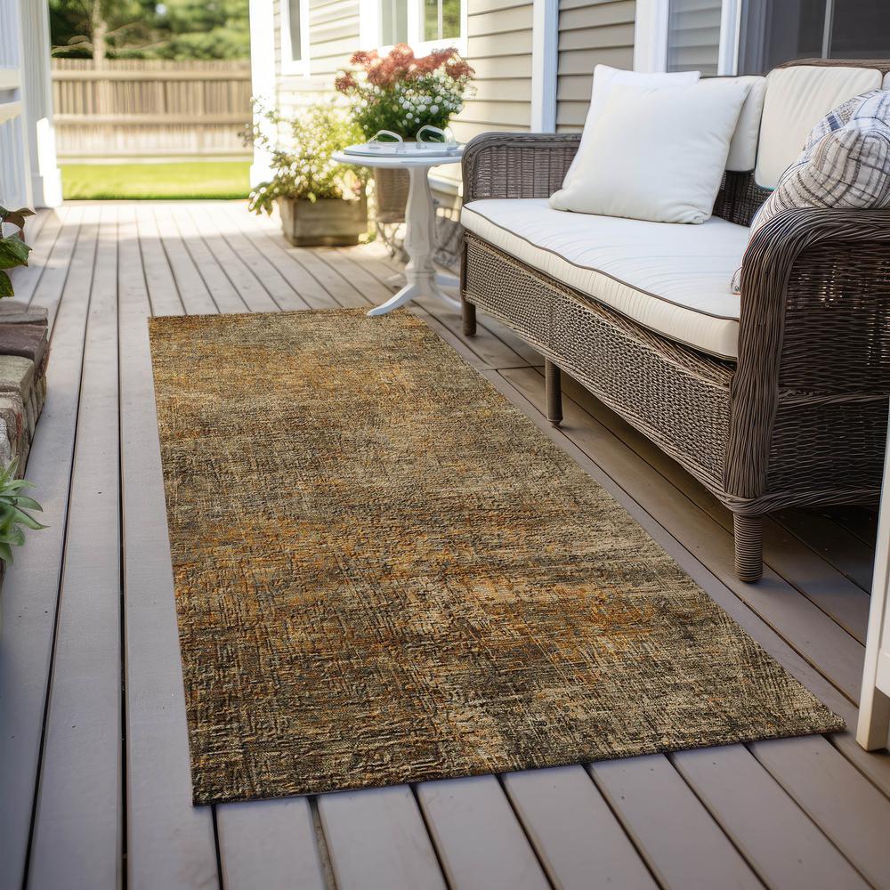 Chantille ACN593 Brown 2'3" x 7'6" Rug. Picture 7