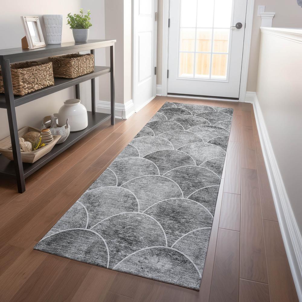 Chantille ACN594 Gray 2'3" x 7'6" Rug. Picture 6