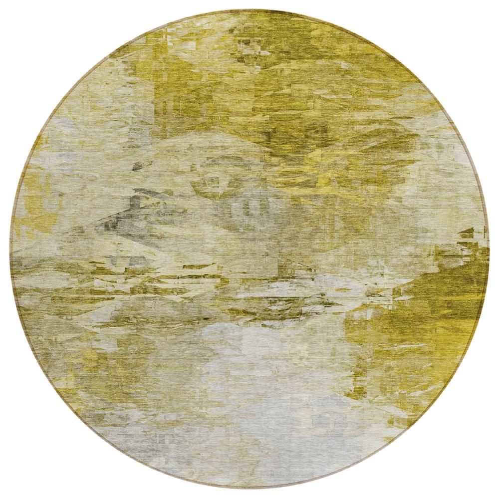 Chantille ACN595 Gold 8' x 8' Rug. Picture 1