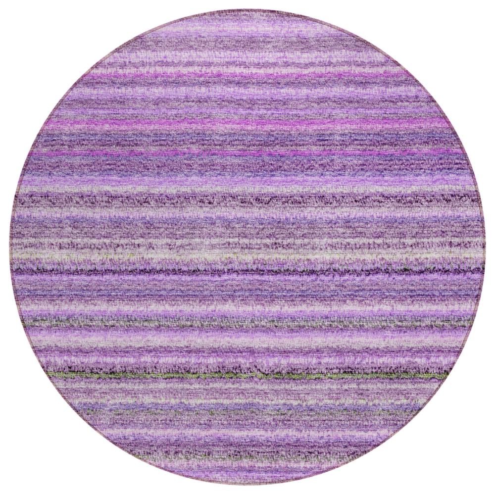 Chantille ACN598 Purple 8' x 8' Rug. Picture 1