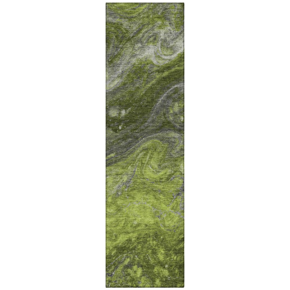 Chantille ACN599 Green 2'3" x 7'6" Rug. Picture 1