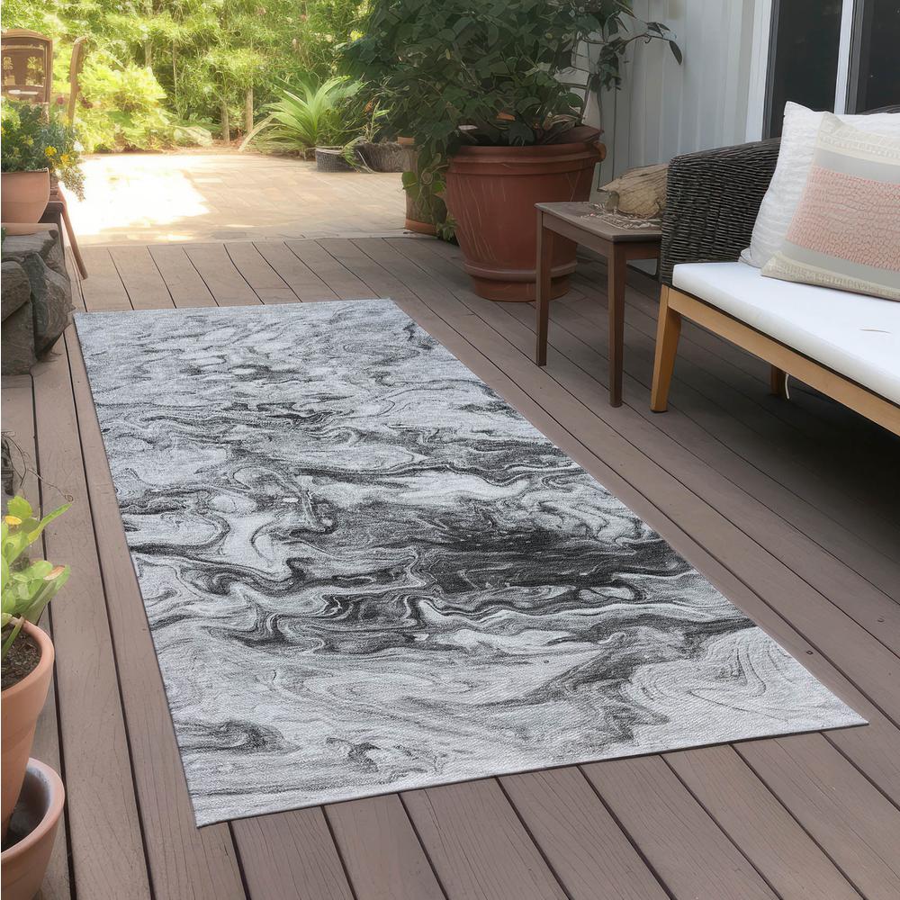 Chantille ACN603 Gray 2'3" x 7'6" Rug. Picture 7