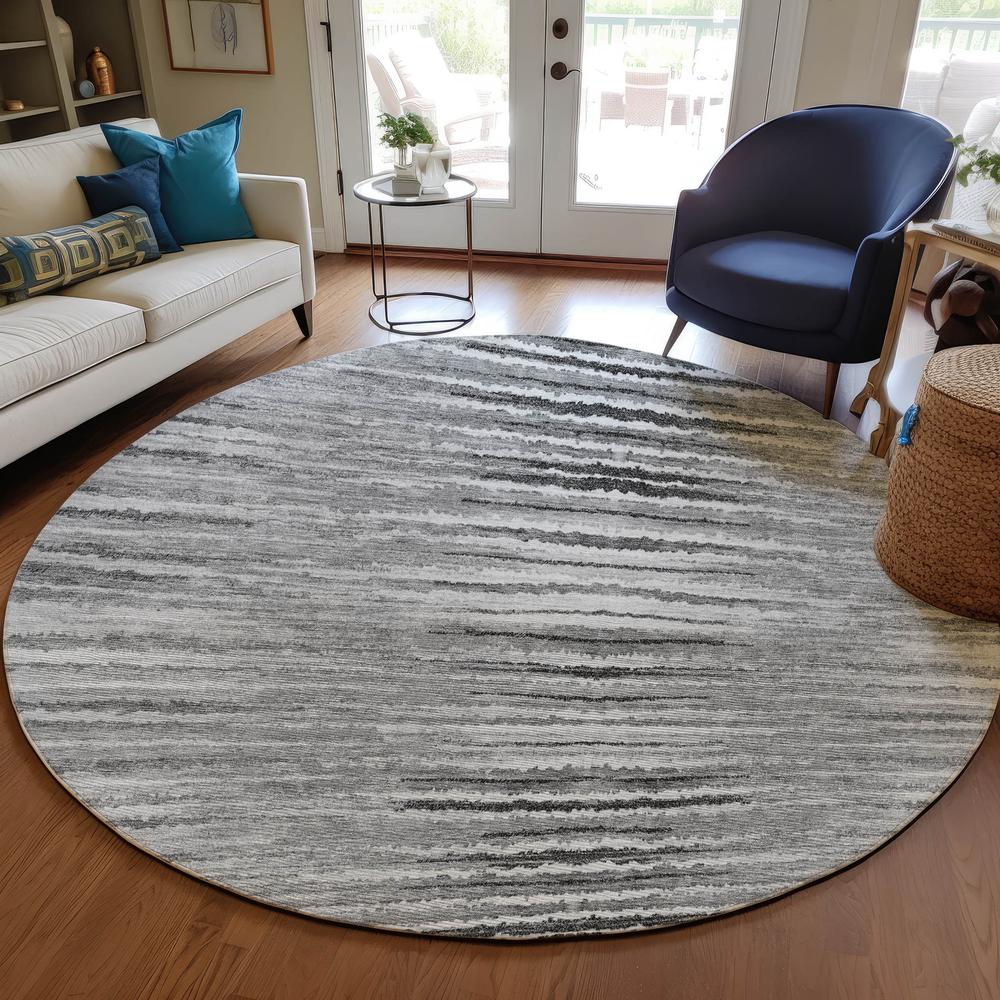 Chantille ACN604 Gray 8' x 8' Rug. Picture 6
