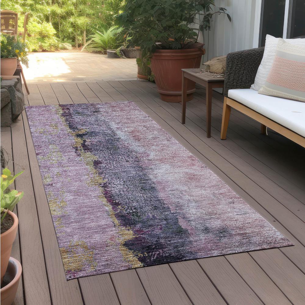 Chantille ACN605 Pink 2'3" x 7'6" Rug. Picture 7