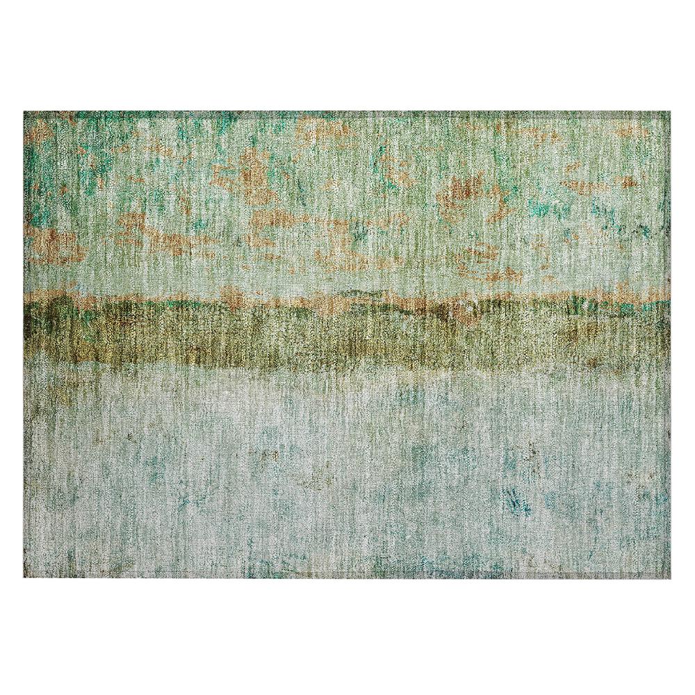 Chantille ACN605 Green 1'8" x 2'6" Rug. Picture 1