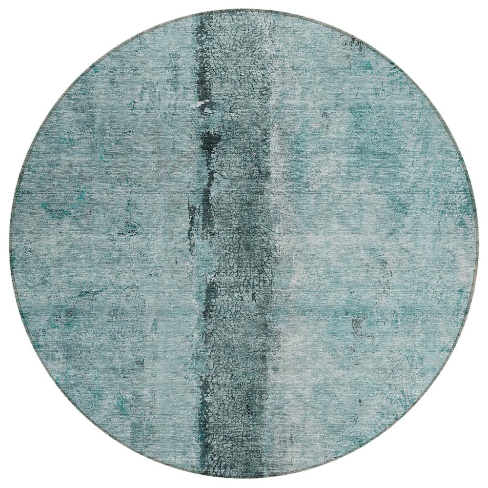 Chantille ACN605 Teal 8' x 8' Rug. Picture 1