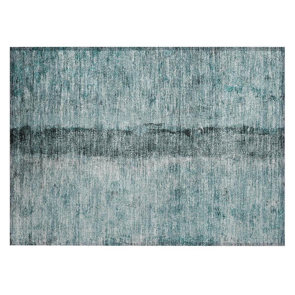 Chantille ACN605 Teal 1'8" x 2'6" Rug. Picture 1