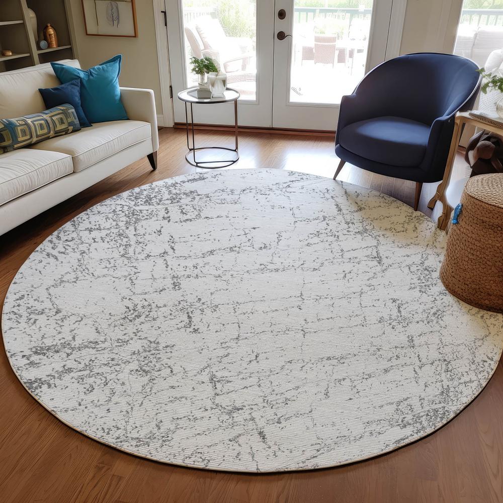 Chantille ACN606 Gray 8' x 8' Rug. Picture 6