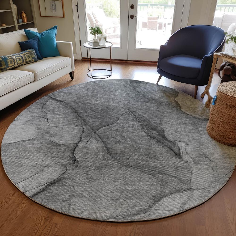 Chantille ACN607 Gray 8' x 8' Rug. Picture 6