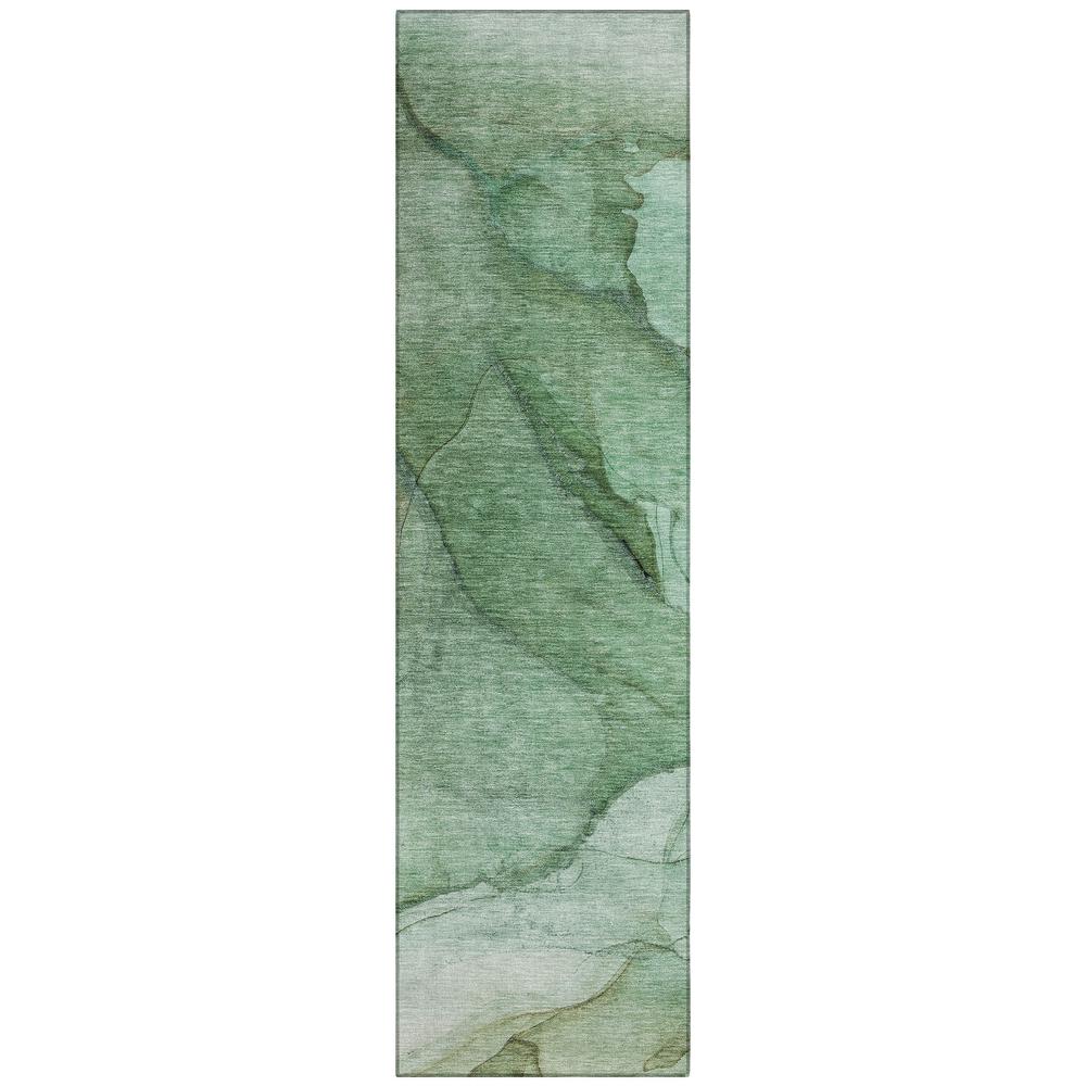 Chantille ACN607 Green 2'3" x 7'6" Rug. The main picture.
