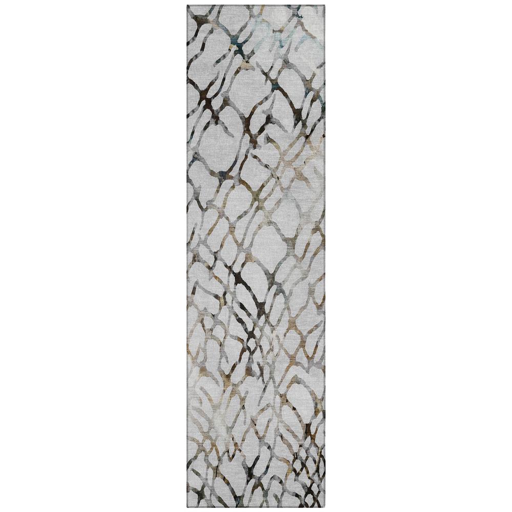 Chantille ACN609 Gray 2'3" x 7'6" Rug. Picture 1