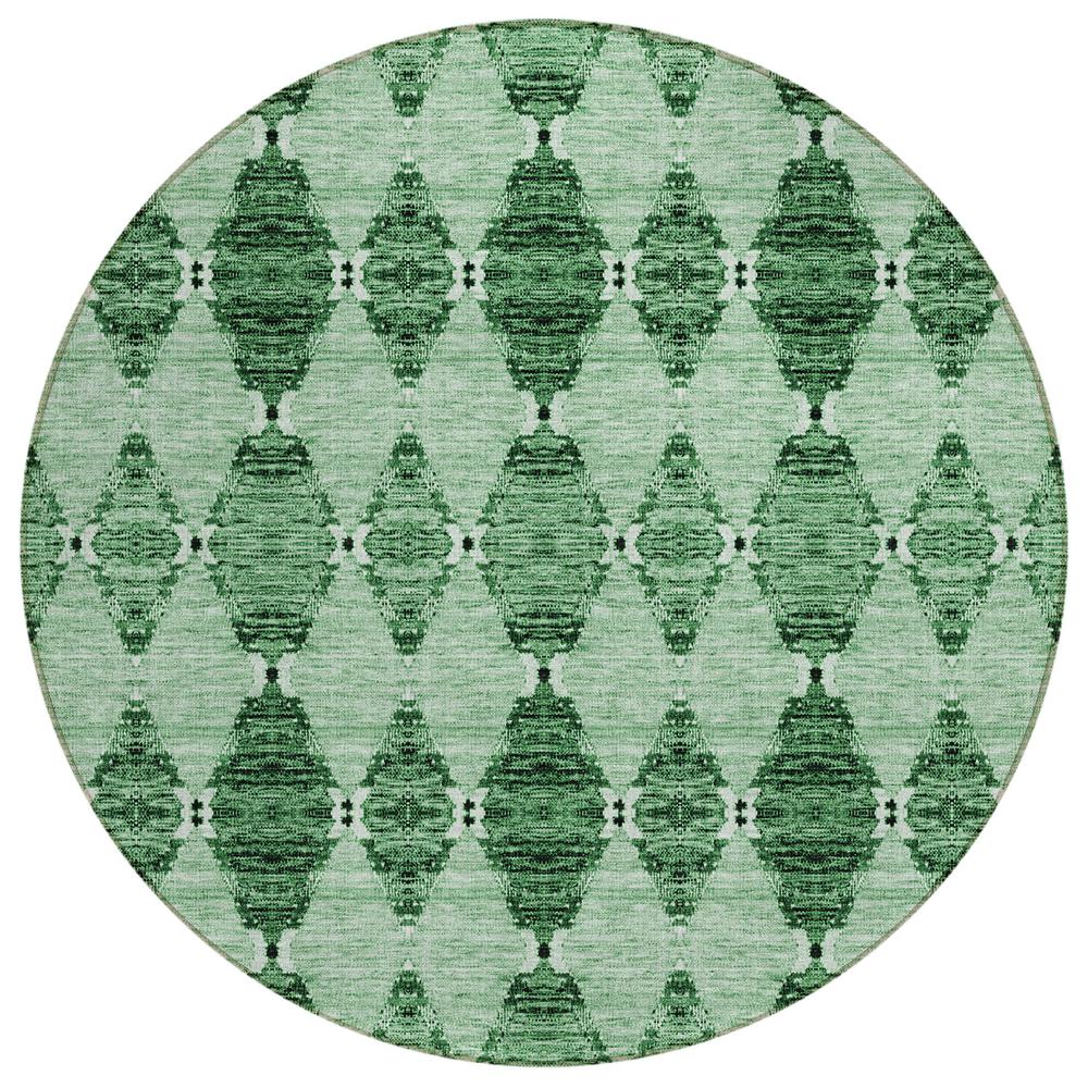Chantille ACN610 Green 8' x 8' Rug. Picture 1