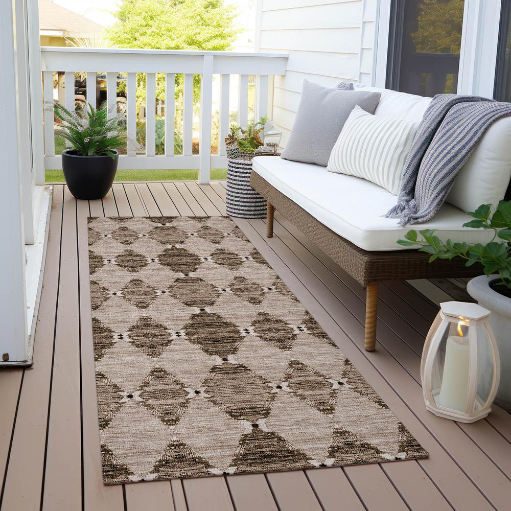 Chantille ACN610 Brown 2'3" x 7'6" Rug. Picture 8