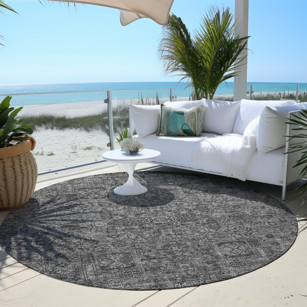 Chantille ACN611 Gray 8' x 8' Rug. Picture 7