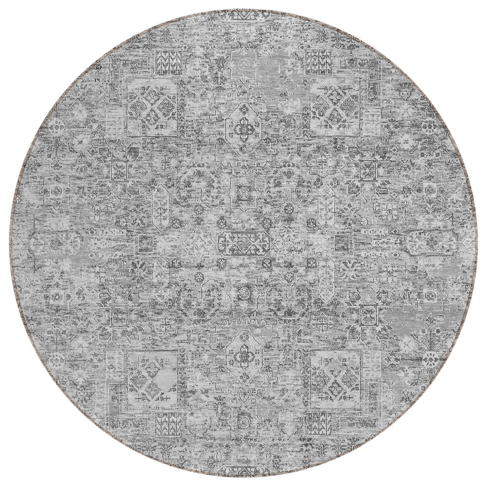 Chantille ACN611 Gray 8' x 8' Rug. Picture 1