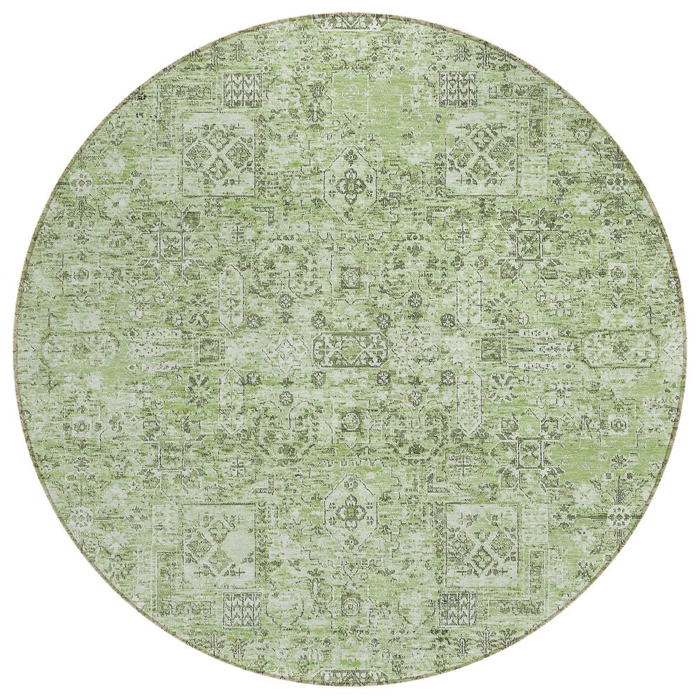 Chantille ACN611 Green 8' x 8' Rug. Picture 1