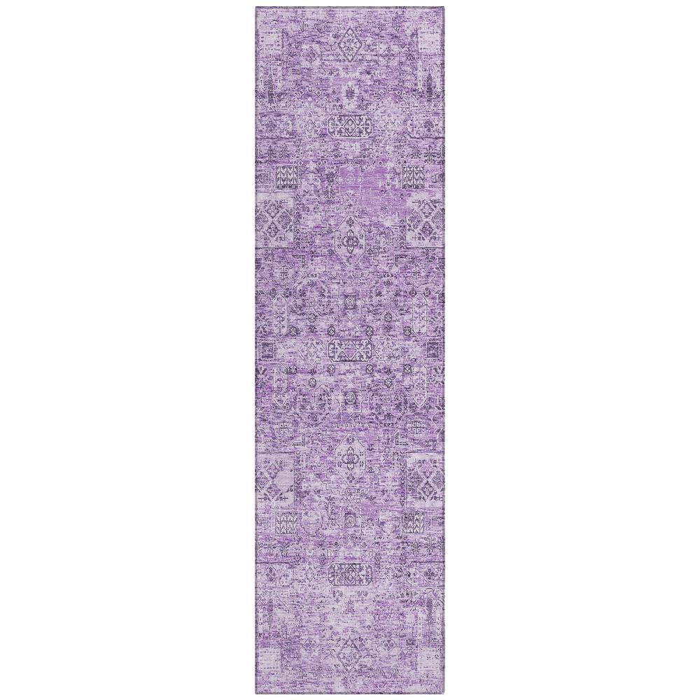 Chantille ACN611 Purple 2'3" x 7'6" Rug. Picture 1