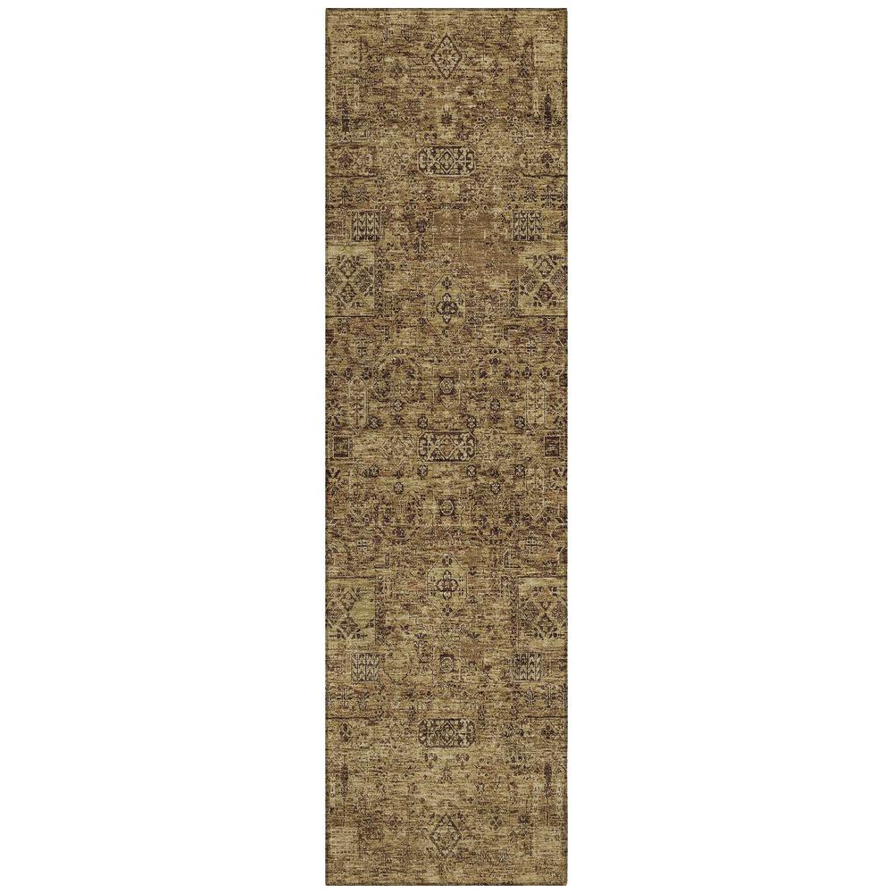 Chantille ACN611 Brown 2'3" x 7'6" Rug. Picture 1