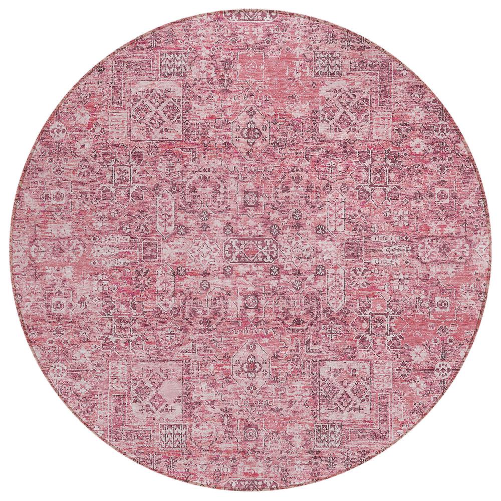 Chantille ACN611 Pink 8' x 8' Rug. Picture 1