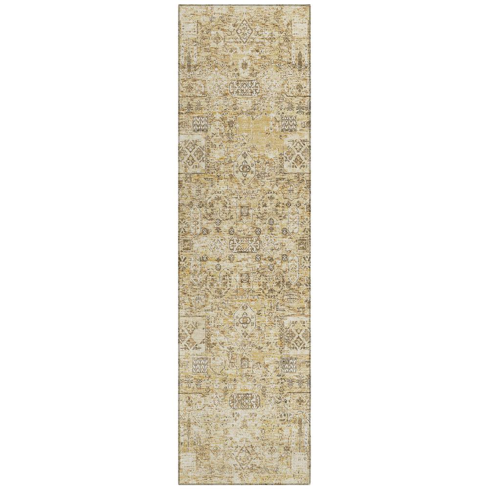 Chantille ACN611 Gold 2'3" x 7'6" Rug. Picture 1