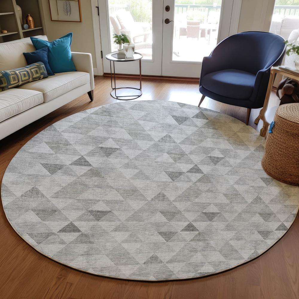 Chantille ACN612 Gray 8' x 8' Rug. Picture 6