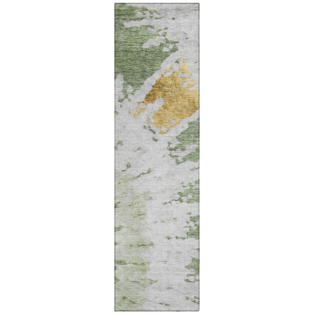 Chantille ACN614 Green 2'3" x 7'6" Rug. Picture 1