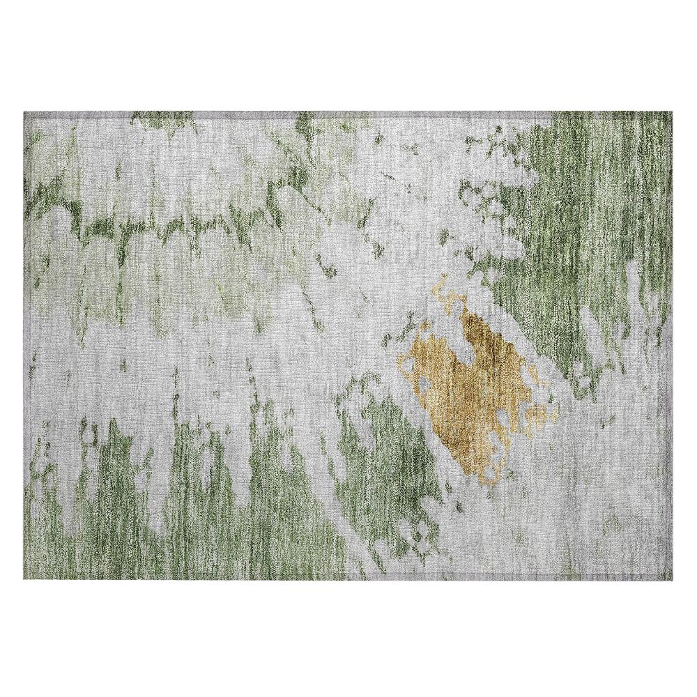Chantille ACN614 Green 1'8" x 2'6" Rug. The main picture.