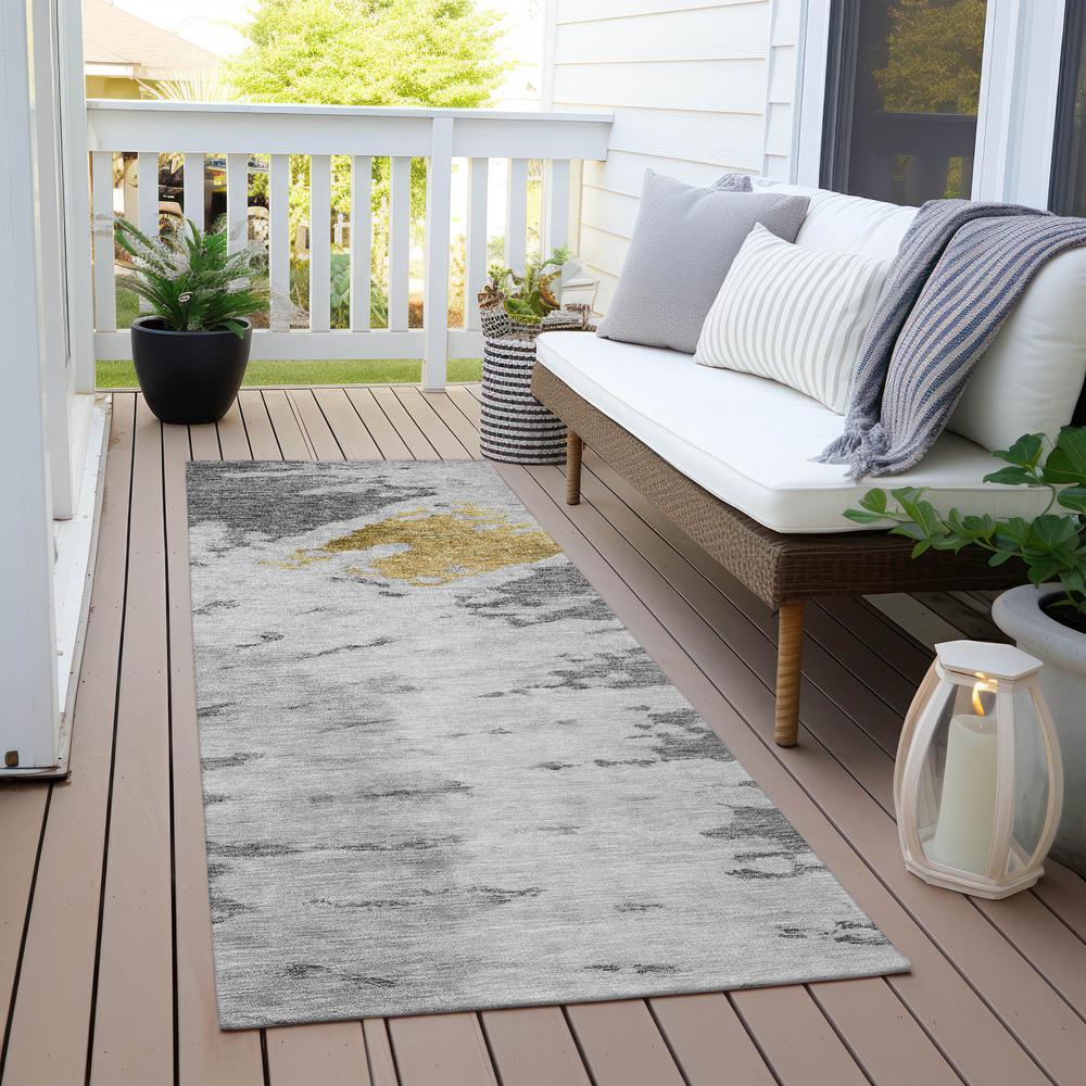 Chantille ACN614 Gray 2'3" x 7'6" Rug. Picture 8