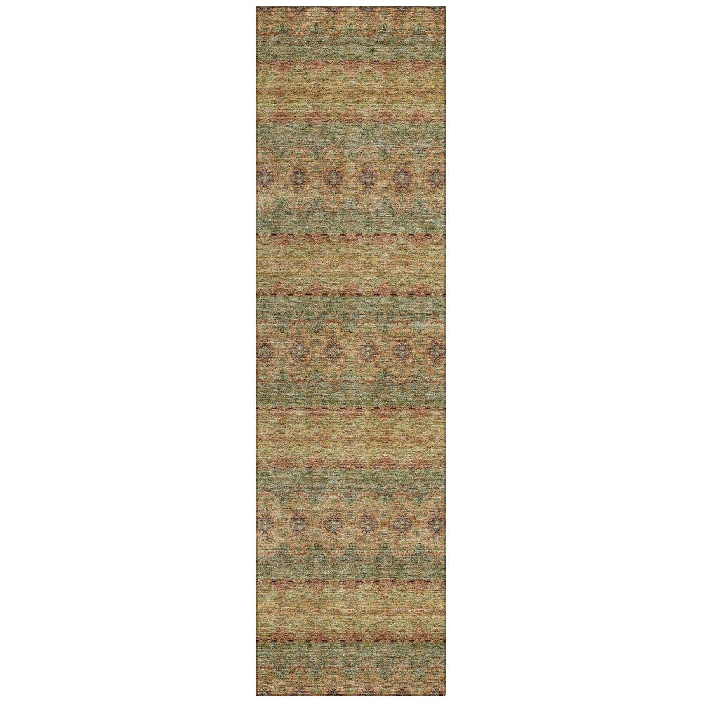 Chantille ACN615 Green 2'3" x 7'6" Rug. Picture 1