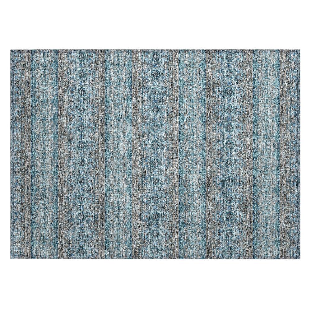 Chantille ACN615 Teal 1'8" x 2'6" Rug. Picture 1