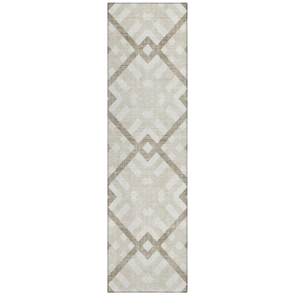 Chantille ACN616 Brown 2'3" x 7'6" Rug. Picture 1