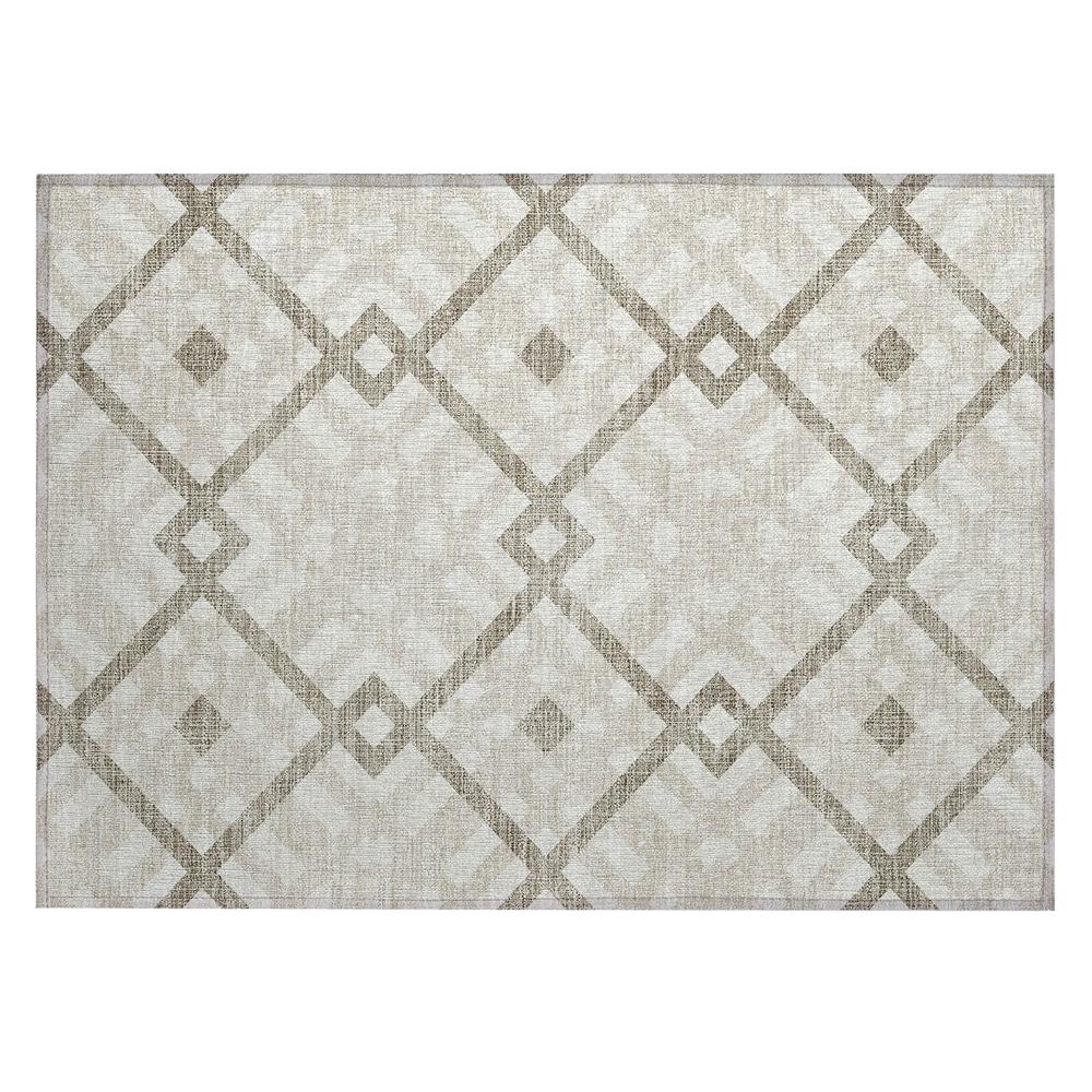 Chantille ACN616 Brown 1'8" x 2'6" Rug. Picture 1