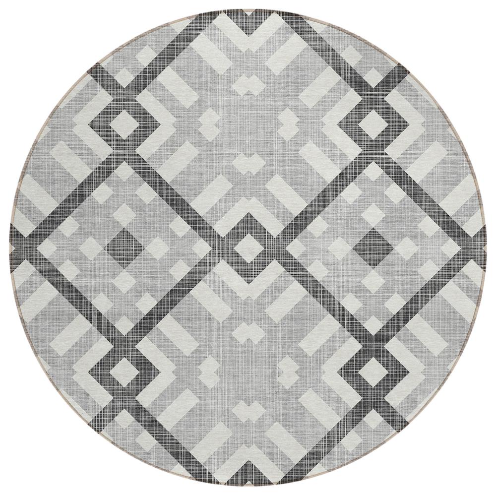 Chantille ACN616 Gray 8' x 8' Rug. Picture 1