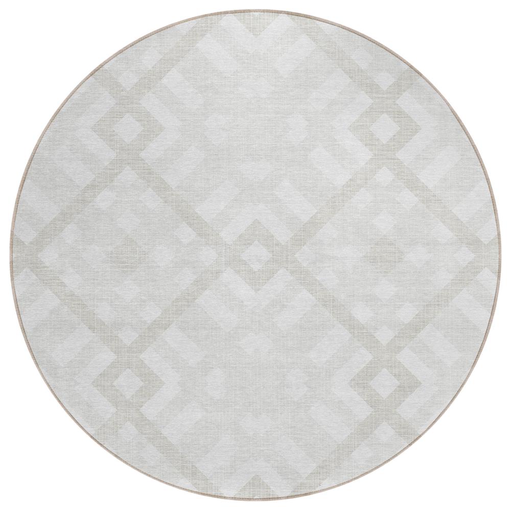 Chantille ACN616 Ivory 8' x 8' Rug. Picture 1