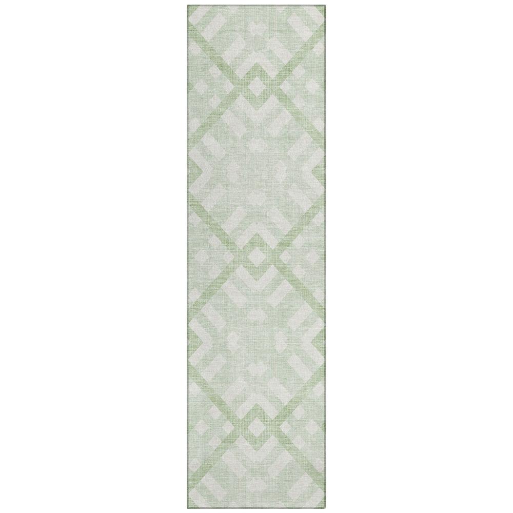 Chantille ACN616 Green 2'3" x 7'6" Rug. Picture 1