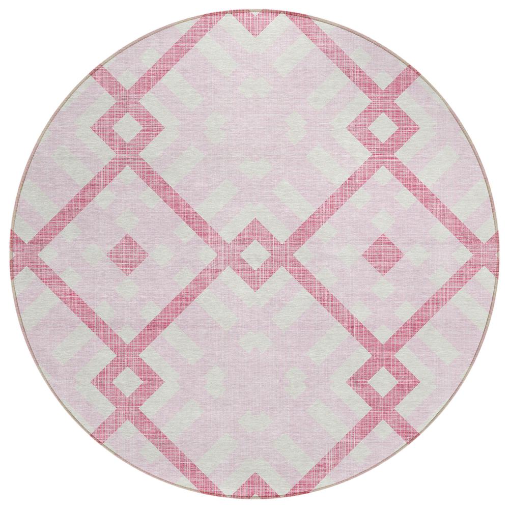 Chantille ACN616 Pink 8' x 8' Rug. Picture 1
