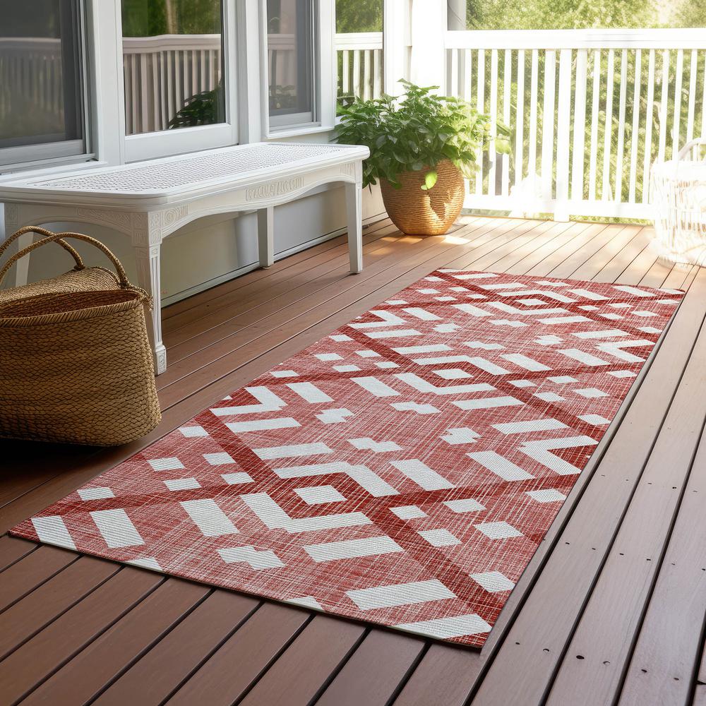Chantille ACN616 Red 2'3" x 7'6" Rug. Picture 7